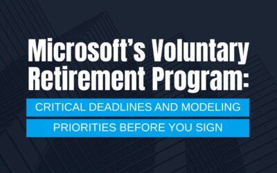 Microsoft’s Voluntary Retirement Program: Now We Have The Details